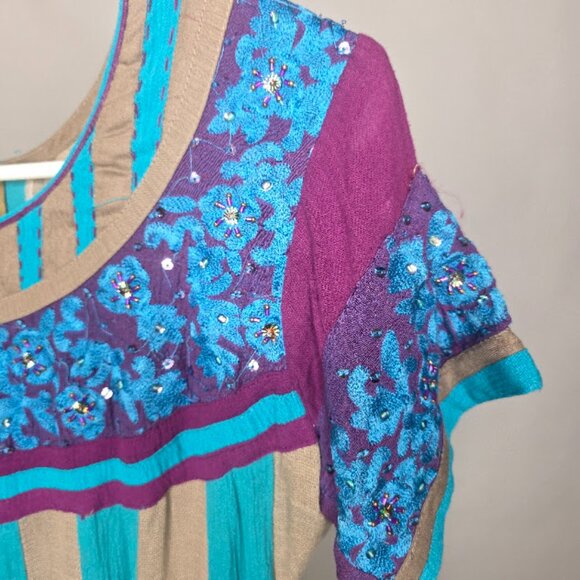 Long Dress (2pcs) Pakistani / Indian Suit Traditional Wear - Picture 4 of 4